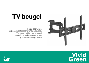 Handleiding Vivid Green VGBD Muurbeugel