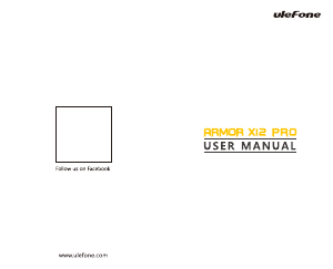 Manual de uso Ulefone Armor X12 Pro Teléfono móvil
