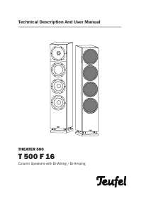 Handleiding Teufel Theater 500 Luidspreker