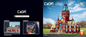 Manual Cada set C66017 Architecture Harvard memorial hall