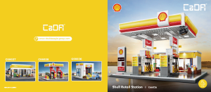 Manual Cada set C66026 Shell Retail station