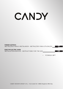 Bruksanvisning Candy FCE943LX-19PT Ugn