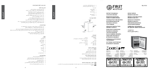 Manual First Austria FA-5172 Frigider