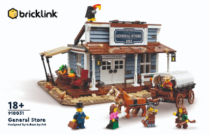 Bedienungsanleitung Lego set 910031 BrickLink Designer Program Krämerladen