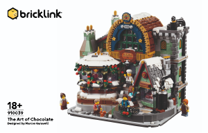 Bedienungsanleitung Lego set 910039 BrickLink Designer Program Die Kunst des Schokolademachens