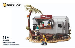 Bedienungsanleitung Lego set 910030 BrickLink Designer Program Imbisswagen