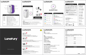 Handleiding LunaFury LUNA33 Muis