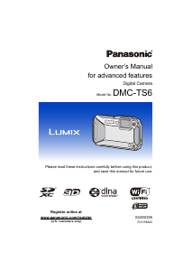 Bruksanvisning Panasonic DMC-TS6 Lumix Digitalkamera