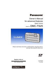 Bruksanvisning Panasonic DMC-TS25 Lumix Digitalkamera