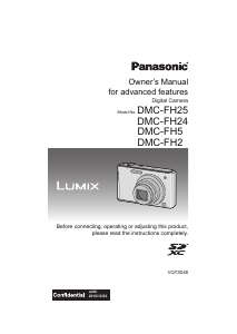 Bruksanvisning Panasonic DMC-FH24 Lumix Digitalkamera