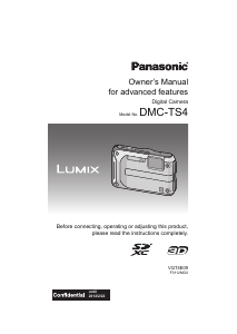 Bruksanvisning Panasonic DMC-TS4 Lumix Digitalkamera
