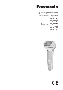 Käyttöohje Panasonic ES-EY30V Epilaattori
