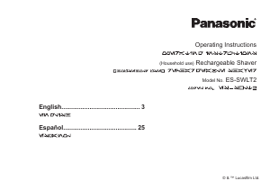 Bruksanvisning Panasonic ES-SWLT2W Rakapparat