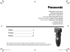 Mode d’emploi Panasonic ES-LF51A Rasoir électrique