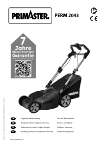 Manual Primaster PERM 2043 Lawn Mower