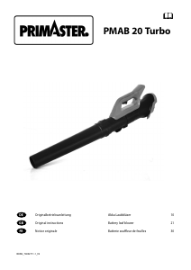 Mode d’emploi Primaster PMAB 20 Turbo Souffleur