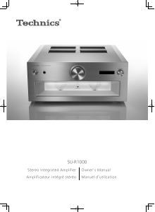 Mode d’emploi Technics SU-R1000 Amplificateur