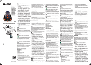 Manual de uso Tristar SZ-4135 Aspirador