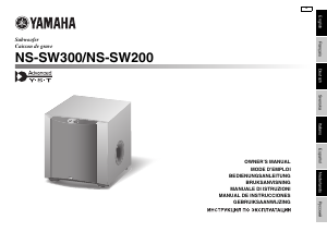 Manuale Yamaha NS-SW300 Subwoofer