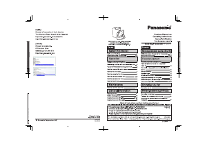 Mode d’emploi Panasonic NI-QL300 Fer à repasser