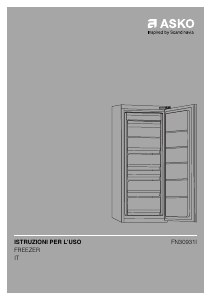 Manuale Asko FN30931I Congelatore