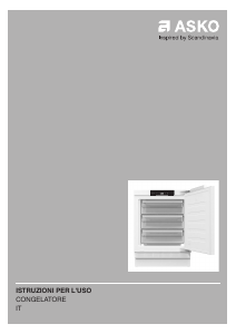 Manuale Asko F22881I Congelatore