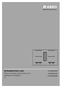 Manuale Asko HIHD854MF Piano cottura