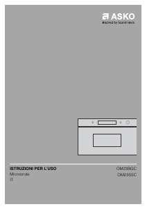 Manuale Asko OM23SSC Microonde