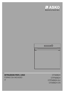 Manuale Asko OT56BGH Forno