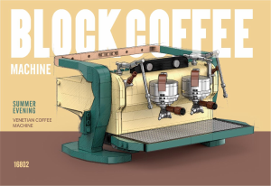 Manual Decool set 16802 Block Coffee Venetian coffee machine