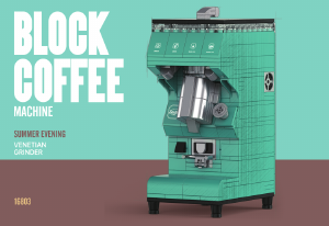 Manual Decool set 16803 Block Coffee Venetian coffee grinder