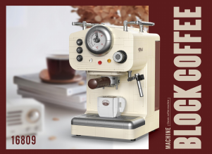 Manual Decool set 16809 Block Coffee Classic espresso machine