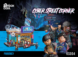 Manual Decool set KS004 Cyber Street Corner Pharmacy