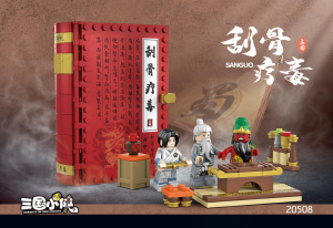 Manual Decool set 20508 Three Kingdoms Bone scraping poison
