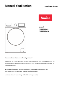 Mode d’emploi Fagor FLS0805IDAW Lave-linge