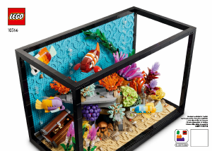 Brugsanvisning Lego set 10366 Icons Tropisk akvarium