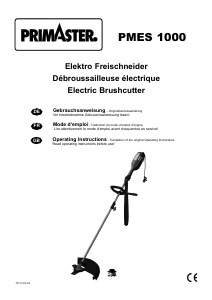 Mode d’emploi Primaster PMES 1000 Débroussailleuse