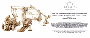 Bedienungsanleitung Ugears set 024 Mechanical Models Schienen-Drehkran