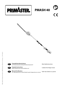 Mode d’emploi Primaster PMASH 40 Taille-haies