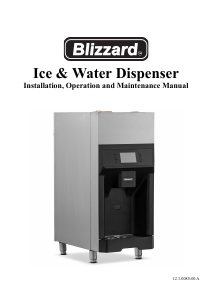 Handleiding Blizzard BID100 Waterdispenser