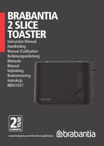 Manual de uso Brabantia BBEK1027 Tostador