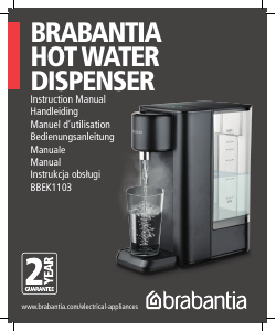 Manuale Brabantia BBEK1103 Erogatore d'acqua