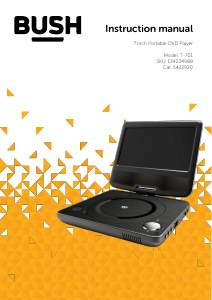Bruksanvisning Bush T-701 DVD spelare