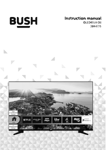 Handleiding Bush QLED65UHDS LED televisie