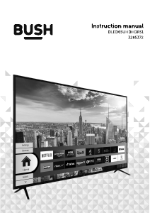 Manual Bush DLED65UHDHDRS1 LED Television
