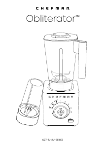 Handleiding Chefman C27-2TJ-2C-US1 Obliterator Blender