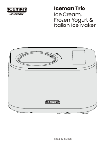 Bruksanvisning Chefman RJ64-10-BLK Iceman Trio Glassmaskin