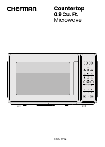 Bruksanvisning Chefman RJ55-9-V2 Mikrovågsugn