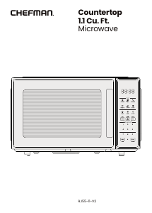 Bruksanvisning Chefman RJ55-11-V2 Mikrovågsugn