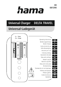 Bedienungsanleitung Hama 00081390 Delta Travel Akkuladegerät